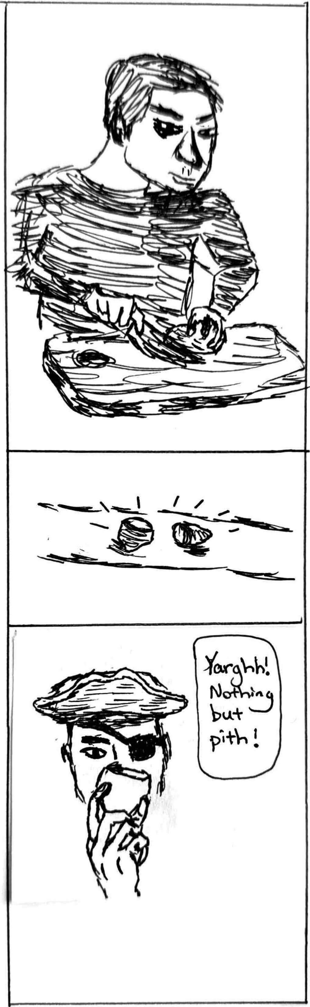 Image of hand-drawn comic